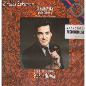 Zukerman, Tchaikovsky LP Vinile Violin Concerto, Melodie, Serenade Melancolique Nuovo