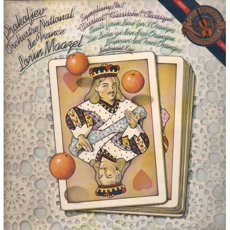 Prokofiev, Maazel LP Vinile Suite From Love For 3 Oranges / CBS – IM39557 Nuovo