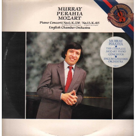 Mozart, Perahia LP Vinile Piano Concerti No. 6, K. 238 / No. 13, K. 415 / M39223 Nuovo