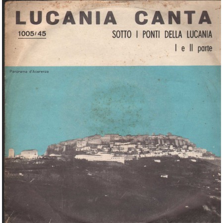 Gerardo La Turra Vinile 7" 45 giri Sotto I Ponti Della Lucania 1,2 Parte / 100545 Nuovo