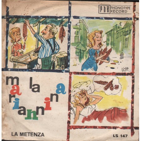 Gino Maringola Vinile 7" 45 giri La Mariannina / La Metenza / LS147 Nuovo
