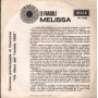 Melissa Vinile 7" 45 giri La Spiaggia È Vuota / Le Fragole / Decca – FI713 Nuovo