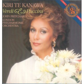 Kiri Te Kanawa, Pritchard LP Vinile Verdi E Puccini / CBS – D37298 Nuovo