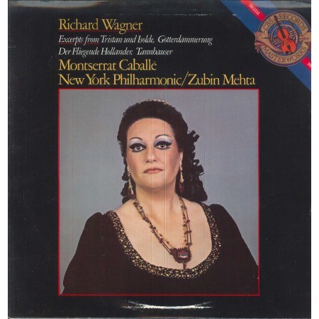 Wagner, Caballé, Mehta LP Vinile Excerpts From Tristan Und Isolde / D37294 Nuovo