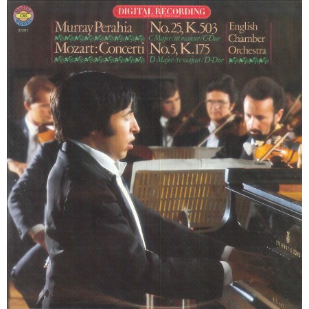 Mozart, Perahia LP Vinile Concerti No. 25, K. 503 / No. 5, K. 175 / D37267 Nuovo