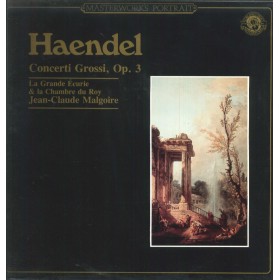 Haendel, Grande Ecurie, Malgoire LP Vinile Concerti Grossi, Op 3 / CBS60299 / Nuovo