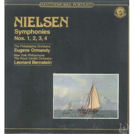 Carl Nielsen LP Vinile Symphonies Nos. 1, 2, 3, 4 / CBS – M3P39639 Sigillato