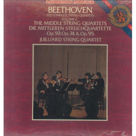 Beethoven, String Quartet ‎LP Vinile The Complete String Quartets Vol. 2 / CBSD337869