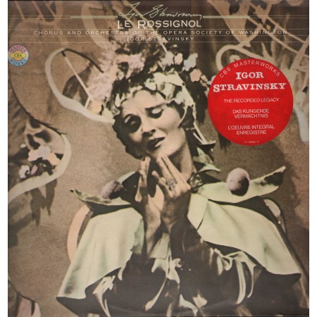 Igor Stravinsky LP Vinile Rossignol / Pulcinella / Renard / CBS – 79247 Nuovo