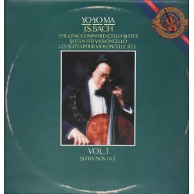 Bach, Yo Ma LP Vinile Les Suites Pour Violoncelle Seul -  1, Suites 1, 2 / IM39345 Nuovo