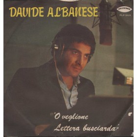 Davide Albanese Vinile 7" 45 giri 'O Veglione / Lettera Bugiarda /  PLP5105 Nuovo