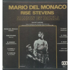 Saint-Saens, Del Monaco, Stevens LP Vinile Samson Et Dalila / CLS – MDTP0121314 Nuovo