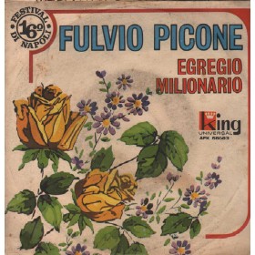 Fulvio Picone Vinile 7" 45 giri Egregio Milionario / Notte D'Inferno / AFK56083 Nuovo