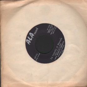 Rizzotti Menotti Vinile 7" 45 giri La Tragedia Di Marsala / ALA Record – APS8 Nuovo