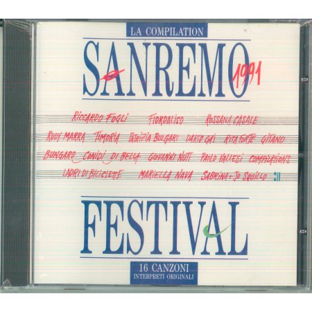 Various CD Sanremo Festival 1991 / Columbia ‎– COL 468243-2 Sigillato