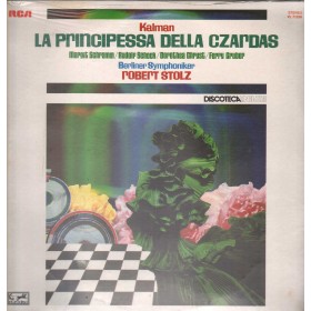 Emmerich Kalman LP Vinile La Principessa Della Czardas / RCA – VL71236 Sigillato