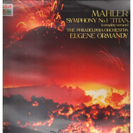Mahler, Ormandy LP Vinile Symphony No. 1 Titan / RCA – GL85274 Sigillato