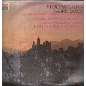 Khachaturjan, Tjeknavorian LP Vinile Sabre Dance And Other Gajaneh Highlights Sigillato