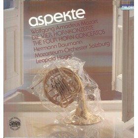 Mozart, Baumann, Hager LP Vinile Die Vier Hornkonzerte / TELDEC – 643320AH Nuovo
