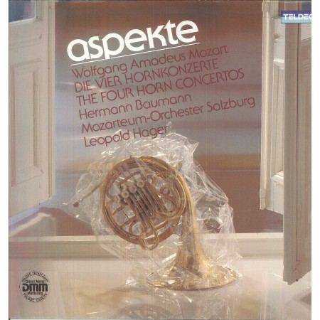 Mozart, Baumann, Hager LP Vinile Die Vier Hornkonzerte / TELDEC – 643320AH Nuovo