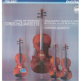 Beethoven, Vermeer Quartet LP Vinile Streichquartett Nr. 12 Es-Dur, Op. 127, Nr. 16 F-Dur, Op. 135