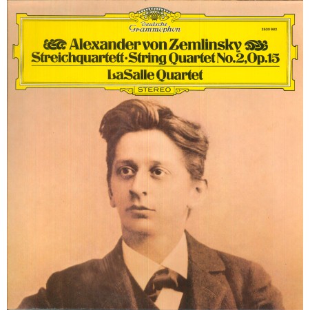 Alexander Zemlinsky LP Vinile Streichquartett String No. 2, Op 15 Nuovo 2530 982