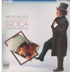 Beethoven, Liszt, Katsaris ‎LP Vinile Symphonie Nr. 3 Eroica / TELDEC – 64320AZ Nuovo