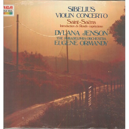 Sibelius, Saint-Saens, Jenson LP Vinile Violin Concerto / Rondo Cappricioso Sigillato