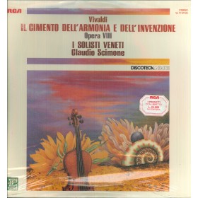 Antonio Vivaldi LP Vinile Il Cimento Dell'Armonia E Dell'Invenzione Op.VIII Sigillato
