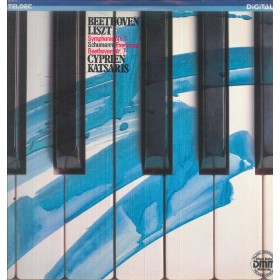 Beethoven, Liszt, Schumann, Katsaris ‎LP Vinile Symphonie Nr.7 , Exercices / 643113AZ