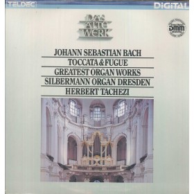 Bach, Tachezi ‎LP Vinile Toccata E Fugue, Silbermann Organ Dresden / 643119AZ Sigillato