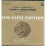 Beethoven, Toscanini, NBC Symphony Orchestra ‎‎LP Vinile Missa Solemnis / AT200 Sigillato