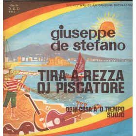 Giuseppe De Stefano Vinile 7" 45 giri Tira A Rezza Oj Piscatore / DCD – 8119 Nuovo