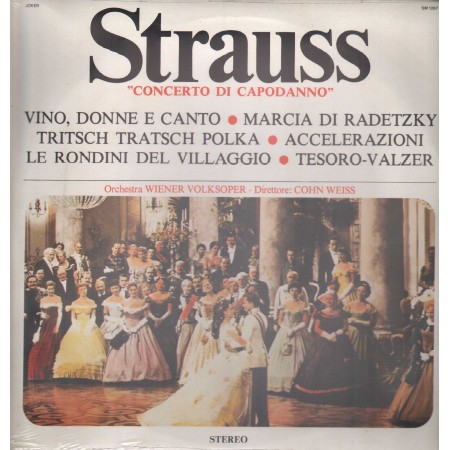 Strauss Jr., Weiss LP Vinile Concerto Di Capodanno / Joker – SM1267 Sigillato