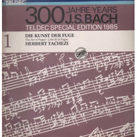 Bach, Tachezi LP Vinile Die Kunst Der Fuge / TELDEC ‎– 648231DM Nuovo