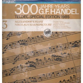Handel, Harnoncourt‎ LP Vinile Alexander's Feast / TELDEC – 648223DM Sigillato