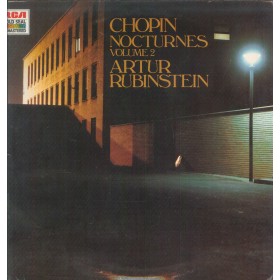 Chopin, Rubinstein LP Vinile Nocturnes Volume 2 / RCA ‎– GL89837 Sigillato