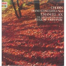 Chopin, Ax, Ormandy LP Vinile Piano Concerto No. 1 In E Minor, Op. 11 / GL85317 Sigillato