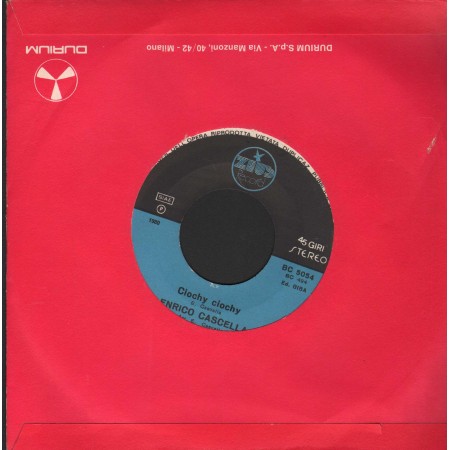 Enrico Cascella ‎Vinile 7" 45 giri Perchè Mi Hai Fatto Innamorare / Ciochi Ciochi / BC5054