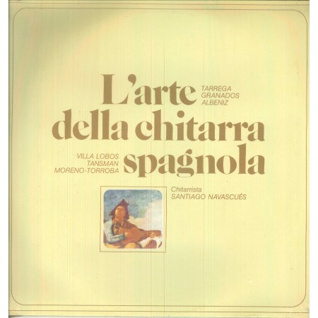 Santiago Navascués LP Vinile L'arte Della Chitarra Spagnola / OCL16009 Sigillato
