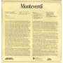 Monteverdi, I Madrigalisti Di Praga LP Vinile Madrigali Guerrieri E Amorosi / OCL16127 Sigillato