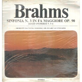 Brahms, Van Lindenberg LP Vinile Sinfonia 3 In Fa Op. 90, Danze Ungheresi 5-6