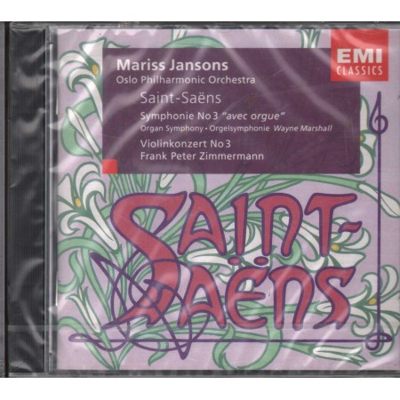 Jansons, Zimmermann CD Symphonie No 3 Avec Orgue / Violinkonzert No 3 Sigillato