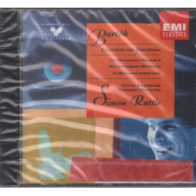 Bartók, Rattle CD Concerto for Orchestra - The Miraculous Mandarin Sigillato