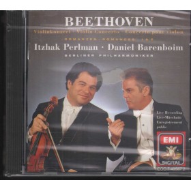 Beethoven, Perlman,Barenboim CD Violin Concerto · Romances 1, 2 Sigillato