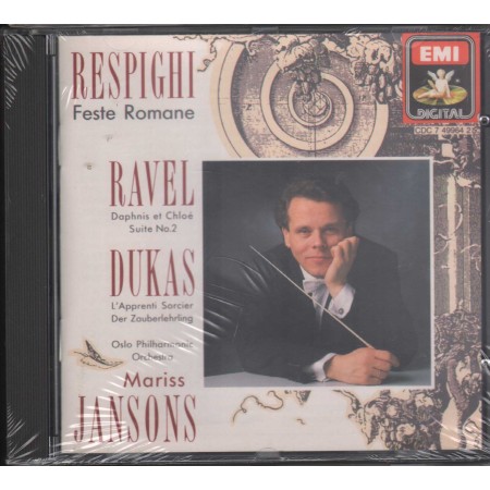 Respighi, Jansons CD Feste Romane / EMI Digital – CDC7499642 Sigillato