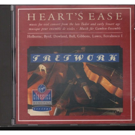 Fretwork CD Heart's Ease / Virgin Classics – VC7907062 Nuovo