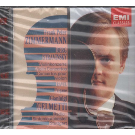 Berg, Stravinsky, Zimmermann, Gelmetti CD Concertos Pour Violon Sigillato