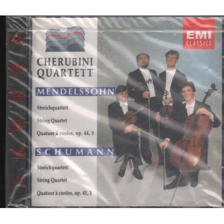 Cherubini Quartett CD Mendelssohn, Schumann String Quartet, 1, 5 Sigillato