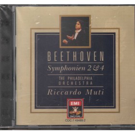Beethoven, Muti CD Symphonien 2, 4 / EMI – CDC7494892 Sigillato